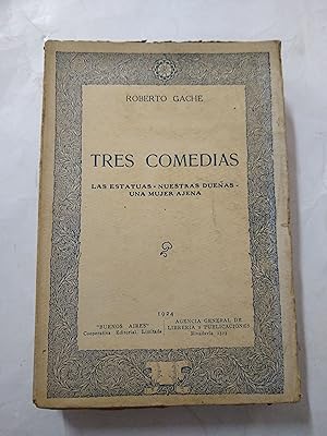 Imagen del vendedor de Tres comedias a la venta por Libros nicos