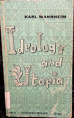 Seller image for Ideology and Utopia: Introduction to Sociology of Knowledge for sale by Stahr Book Shoppe