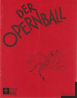 Seller image for Programmheft Richard Heuberger DER OPERNBALL Premiere 3. Mrz 1991 Opernhaus Kiel Spielzeit 1990 / 91 for sale by Programmhefte24 Schauspiel und Musiktheater der letzten 150 Jahre