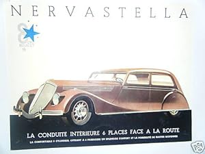 GRAVURE EN COULEUR AUTO 8 CYLINDRES RENAULT