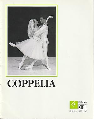 Seller image for Programmheft COPPELIA Ballett von Leo Delibes Premiere 29. Dezember 1991 Spielzeit 1991 / 92 for sale by Programmhefte24 Schauspiel und Musiktheater der letzten 150 Jahre