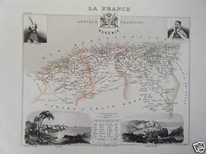 GRAVURE 19ème TIREE DE L'ATLAS MIGEON ALGERIE