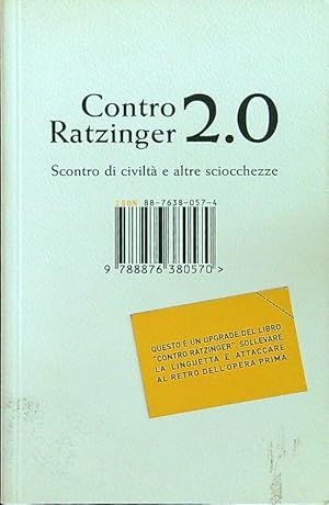 Seller image for Contro Ratzinger 2.0 for sale by Librodifaccia