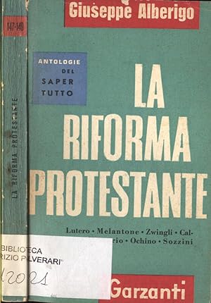 Bild des Verkufers fr La riforma protestante zum Verkauf von Biblioteca di Babele
