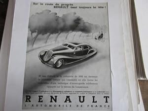 COMPOSITION 20ème AUTOMOBILE RENAULT