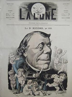 JOURNAL LA LUNE DOCTEUR RICORD PAR GILL N° 49 1867