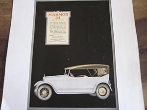 Seller image for COMPOSITION 20me AUTOMOBILE MARMON 34 for sale by arobase livres