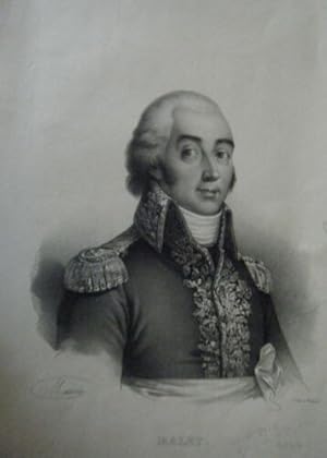 LITHOGRAPHIE DE DELPECH GENERAL MALET 1er EMPIRE né A DOLE