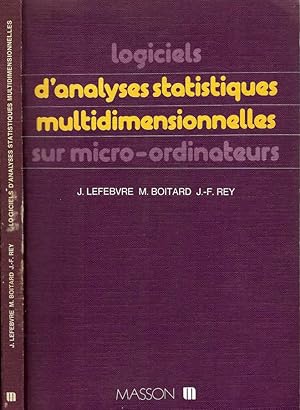 Seller image for Logiciels d'anallyses statistiques multidimensionnelles sur micro ordinateurs for sale by Biblioteca di Babele