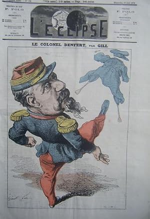 JOURNAL ECLIPSE MILITARIA COLONEL DENFERT NE A SAINT MAIXENT 1872