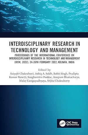 Immagine del venditore per Interdisciplinary Research in Technology and Management venduto da moluna
