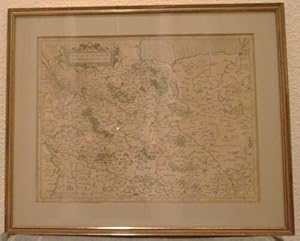 GRAVURE DE MERCATOR 1623 CARTE SAXONIA INFERIOR ET MEKLENBORG DVC