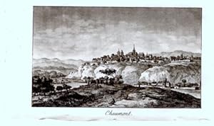 Image du vendeur pour GRAVURE A L' AQUATINTE DE LOUIS BRION 18me CHAUMONT HAUTE MARNE mis en vente par arobase livres