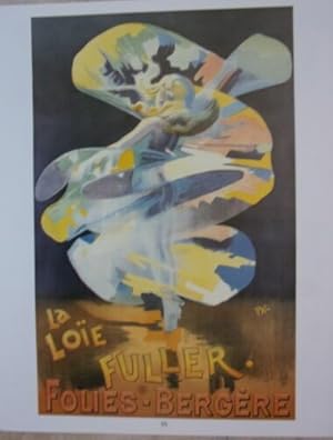 TIRAGE 20ème D' APRES AFFICHE DE PAL PUBLICITE FOLIES BERGERE LA LOÏE FULLER