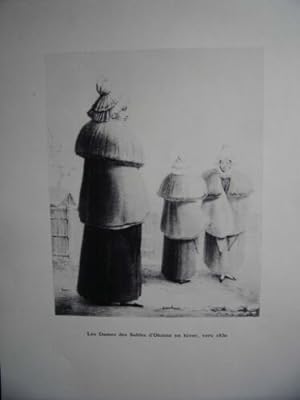 TYPOGRAPHIE 1930 LES DAMES DES SABLES D' OLONNE VERS 1830