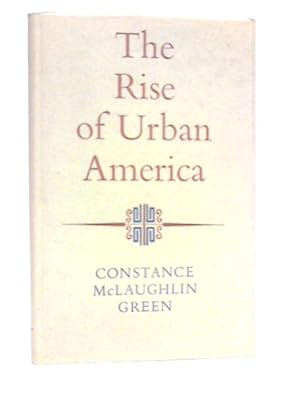 Bild des Verkufers fr The Rise of Urban America zum Verkauf von World of Rare Books