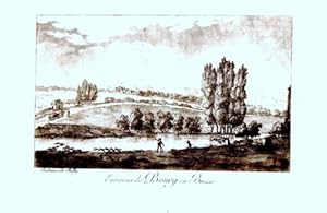 Image du vendeur pour GRAVURE A L AQUATINTE DE LOUIS BRION 18me ENVIRONS DE BOURG EN BRESSE AIN mis en vente par arobase livres