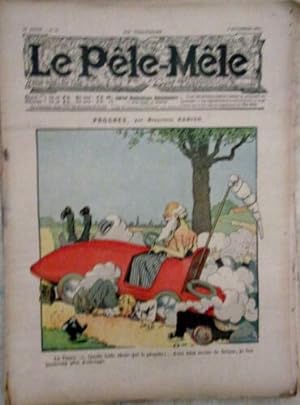 REVUE LE PELE MELE N°45 - 6 NOVEMBRE 1904 COUVERTURE PROGRES PAR BENJAMIN RABIER