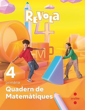 Seller image for Quadern de Matemtiques 4t.Primria. Revola. Catalunya 2023 for sale by Imosver