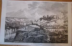 GRAVURE DE CARLE VERNET 19ème BATAILLE ROVEREDO ITALIE