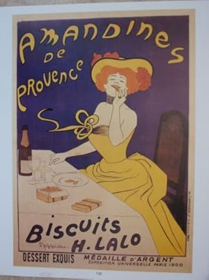 TIRAGE 20ème D' APRES AFFICHE DE CAPPIELLO PUBLICITE BISCUITS H. LALO AMANDINES