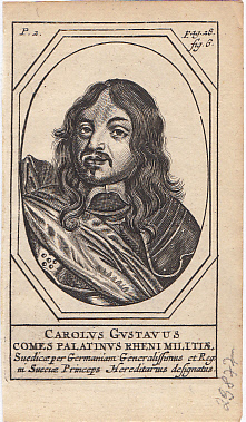 Seller image for Portrt. Brustbild. Kupferstich (anonym), ca. 13 x 7,5 cm, 1659. for sale by Antiquariat Michael Eschmann