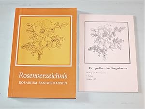 Rosenverzeichnis + Nachtrag zum Rosenverzeichnis. 2 Bde.