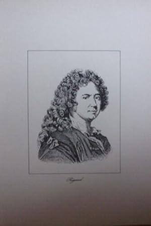 TIRAGE MODERNE d' APRES GRAVURE DU 19ème siècle HYACINTHE RIGAUD PEINTRE