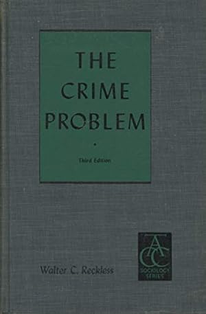 Seller image for The Crime Problem; Third Edition for sale by -OnTimeBooks-