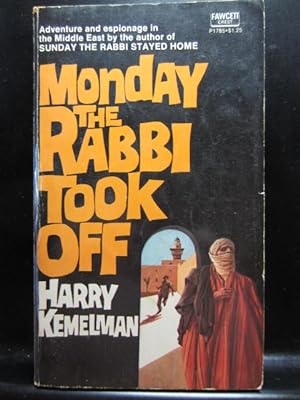 Bild des Verkufers fr MONDAY THE RABBI TOOK OFF zum Verkauf von The Book Abyss