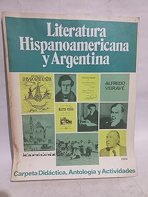Seller image for Literatura Hispanoamricana y Argentina, Carpeta Didctica, Antologa y Actividades for sale by Libros de Ultramar Alicante
