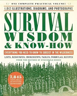 Bild des Verkufers fr Survival Wisdom & Know-How: Everything You Need to Know to Subsist in the Wilderness zum Verkauf von moluna