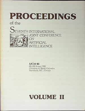 Bild des Verkufers fr Artificial Intelligence - 7th International Conference Proceedings, Volume II zum Verkauf von Wonder Book