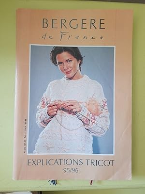 Seller image for Bergere De France - Explicationsb Tricot / 1995-1996 for sale by Dmons et Merveilles