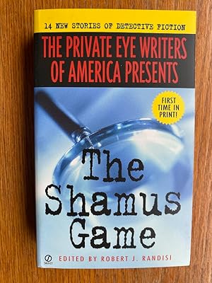 Seller image for The Shamus Game: The Private Eye Writers of America for sale by Scene of the Crime, ABAC, IOBA