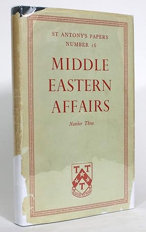 Middle Eastern Affairs, Number Three