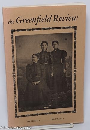 Seller image for The Greenfield Review: vol. 4, #1 & 2, Double Issue, Spring 1975 for sale by Bolerium Books Inc.