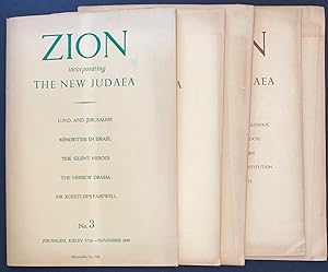 Zion, incorporating The New Judea [five issues]