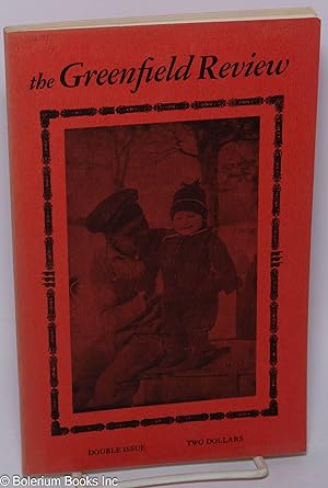 Seller image for The Greenfield Review: vol. 4, #3 & 4, Double Issue, Fall 1975 for sale by Bolerium Books Inc.