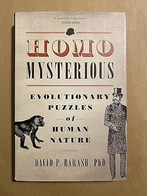 Imagen del vendedor de Homo Mysterious: Evolutionary Puzzles of Human Nature a la venta por BBBooks