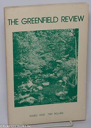 Image du vendeur pour The Greenfield Review: vol. 5, #1 & 2, Double Issue, Spring 1976 mis en vente par Bolerium Books Inc.
