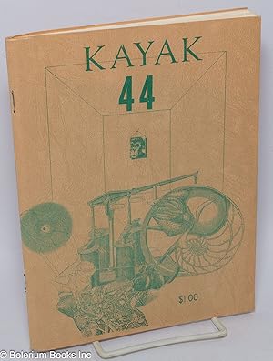 Immagine del venditore per Kayak 44 venduto da Bolerium Books Inc.