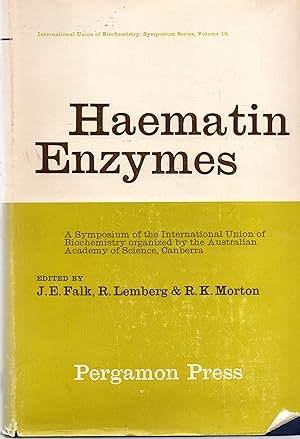 Seller image for Haematin Enzymes Part 2 A Symposium of the International Union of Biochemistry organized by the Australian Academy of Science, Canberra for sale by Book Booth