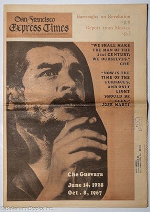 Seller image for San Francisco Express Times, vol. 1, #38, October 9, 1968: Che Guevara, June 14, 1928-October 8, 1967 for sale by Bolerium Books Inc.