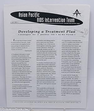 Bild des Verkufers fr Asian Pacific AIDS Intervention Team: HIV/AIDS from an/other angle; [#2] Fall 1994: Developing a Treatment Plan zum Verkauf von Bolerium Books Inc.