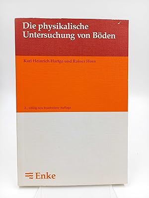 Immagine del venditore per Die physikalische Untersuchung von Bden venduto da Antiquariat Smock