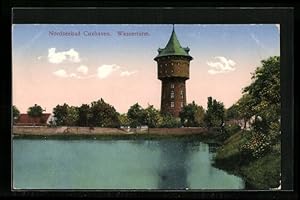 Ansichtskarte Cuxhaven, Nordseebad, Wasserturm
