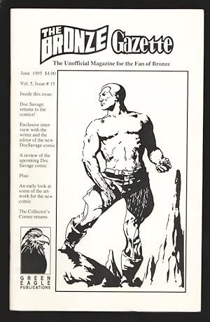 Seller image for Bronze Gazette #14 6/1995-Doc Savage fanzine-Doc Savage info-Higher grade-Doc Returns To Comics-VF for sale by DTA Collectibles