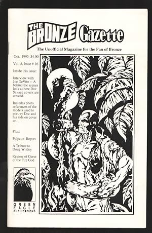 Seller image for Bronze Gazette #16 10/1995-Doc Savage fanzine-Doc Savage info-Higher grade-Joe DeVito interview-VF for sale by DTA Collectibles