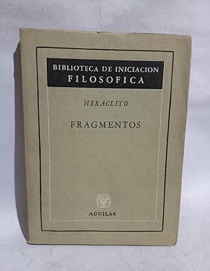 Imagen del vendedor de Fragmentos a la venta por Libros de Ultramar Alicante